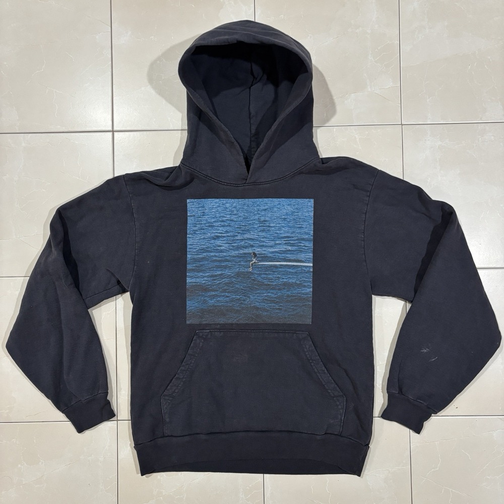 SZA SOS Album Hoodie Adult Small Gray Pullover Fleece Sweatshirt Heavyweight